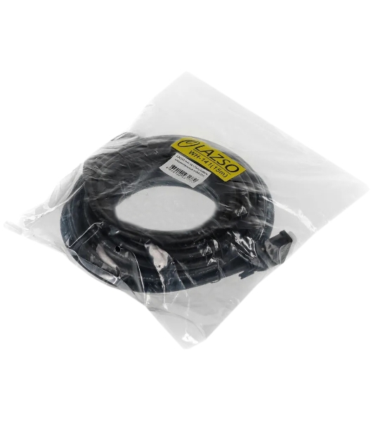 Кабель аудио-видео Lazco WH-141 HDMI (m)/DVI-D(m) 15м. позолоченные контакты черный (WH-141(15M))