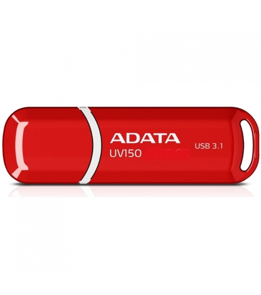 Флешка USB ADATA UV150 (AUV150-64G-RRD), 64Gb, USB 3.0, R/W 100/30, красный