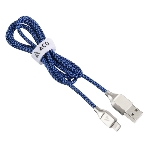 Кабель USB ACD-Titan Lightning - USB-A Нейлон, 1м, сине-черный, фото7