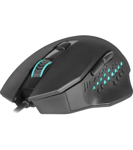 Мышь проводная Redragon Gainer черный, 3200 dpi, USB, кнопки - 6