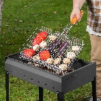 Решетка гриль Camping Palisad 315х410х70 мм объемная хромир., фото2