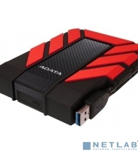 Внешний HDD 2.5' ADATA HD710P, 1TB, USB 3.2 Gen 1 Type-A, 5400 rpm, черный/красный