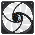 Кулер для корпуса Thermaltight TL-C12C-S (120x120x25мм, 4-pin PWM, ARGB, 66.17CFM, 25.6dBA, 1550RPM, черный), фото16