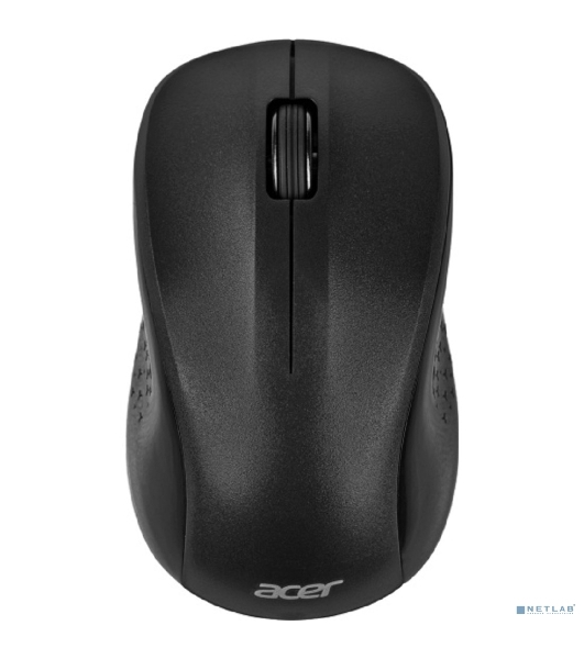 Мышь беспроводная Acer OMR302 черный, 1200 dpi, радиоканал, USB, кнопки - 3