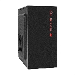 Компьютерный корпус Minitower ExeGate BAA-403-AAA450 (mATX, БП AAA450 с вент. 8см, 2*USB, HD Audio, черный), фото 1