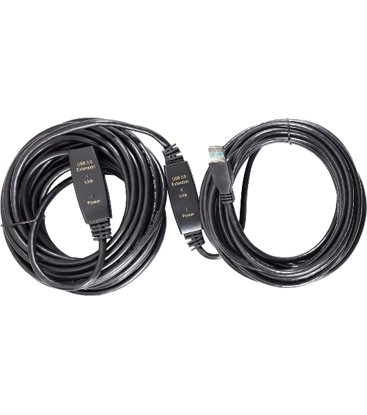 Кабель-адаптер USB3.0-repeater, удлинительный активный Am-->Af 15м QUST/qust