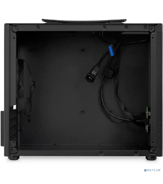 Компьютерный корпус без блока питания HSPD M210, Mesh Mid Tower, черный, 0.7 SPCC, 1x90мм mATX, mITX 140/280/150мм 1x2.5', 1x3.5', 4xPCI 1xUSB-A 3.0 302x168x350мм