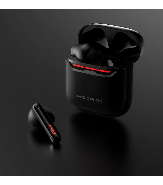 Наушники TWS Edifier Hecate GM3 Plus черный, вкладыши, Bluetooth, до 5.5 ч