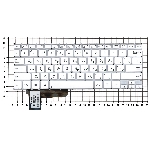Клавиатура для ноутбука Asus S201 S201E X201 X201E белая, фото3