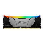 Оперативная память Kingston Fury Renegade, DDR4, 128Gb (4x32Gb), 3600MHz, CL18, DIMM, радиатор, RGB, черный/серебристый, фото5