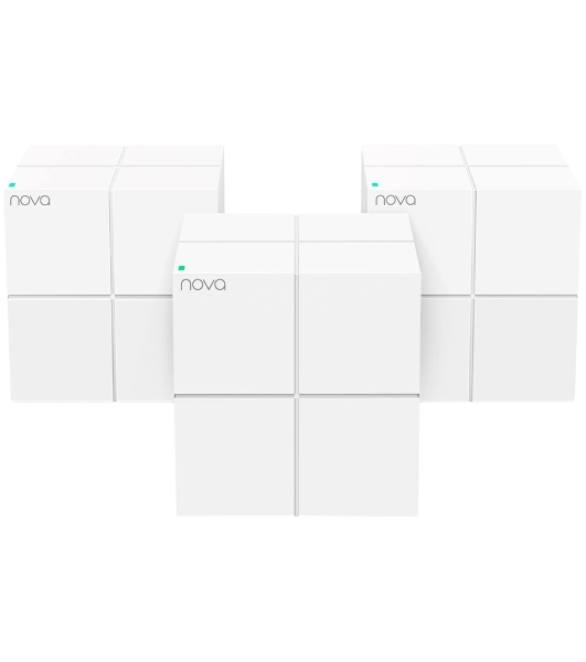 Домашняя Mesh WiFi система Tenda AC1200 из 3х роутеров с Гигабитными портами