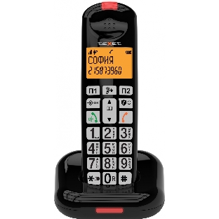 Радиотелефон TEXET TX-D7855A черный