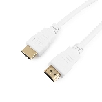 Кабель Cablexpert HDMI CC-HDMI4-W-10, 19M/19M, v2.0, медь, позол.разъемы, экран, 3 м, белый, пакет, фото2