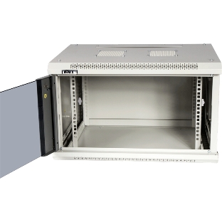 Шкаф настенный серии Pro, 9U 600x800, стеклянная дверь