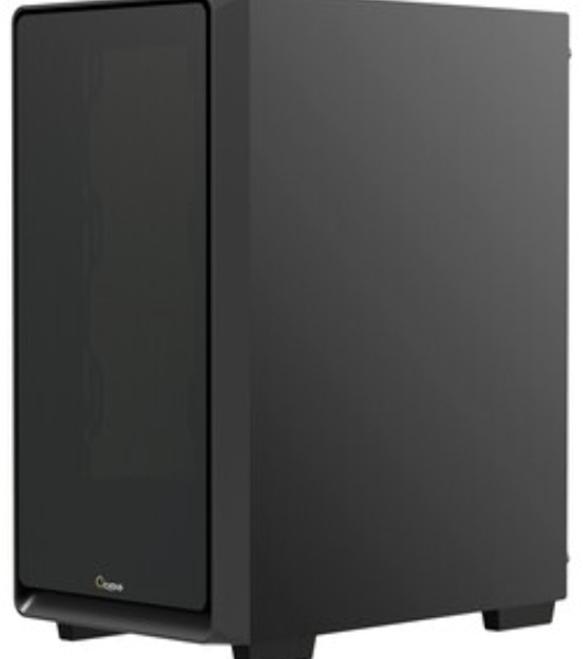 Компьютерный корпус Ocypus Gaммa C60 BK ATX/win/black/no PSU/Tempered Glass