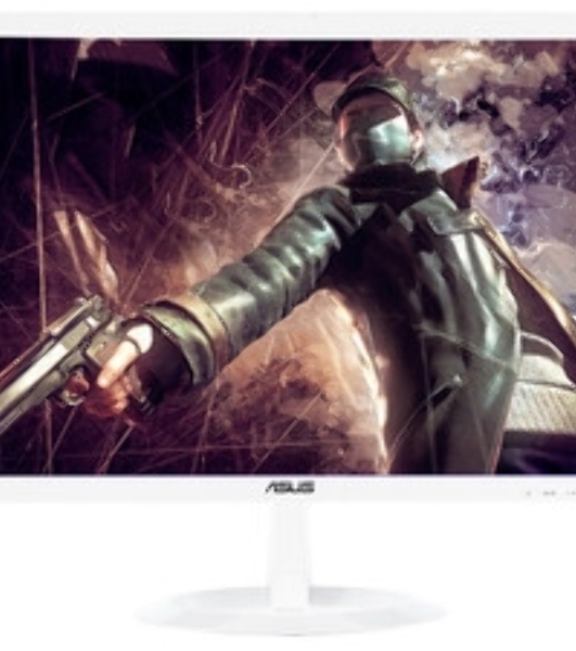 Матрица/экран в сборе для ASUS VX238T-W с белой рамкой