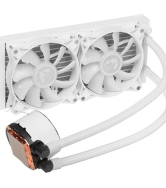 Система жидкостного охлаждения MSI MAG CORELIQUID E240 белый 120мм алюминий+медь 1800rpm 32.5db 4-pin 310W