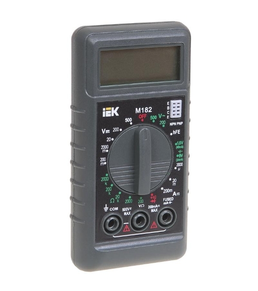 Мультиметр IEK Compact M182 цифровой