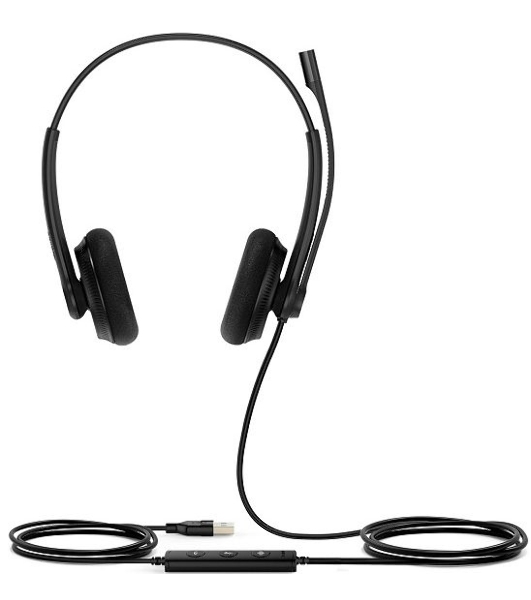 Гарнитура проводная Yealink UH34 Lite Dual UC