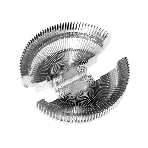 Кулер Cooler ID-Cooling ID-CPU-DK-01T серебристый 92мм алюминий 2200rpm 24db 3-pin 95W 52мм, фото17