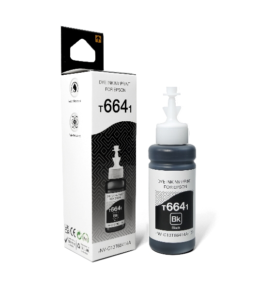Чернила NVPrint T6641 (NV-C13T66414A) для аппаратов Epson (70 мл) черный совместимые