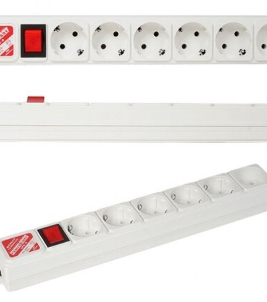 Фильтр-удл. Power Cube PC 3м 5р, зел. 10А/2,2кВт