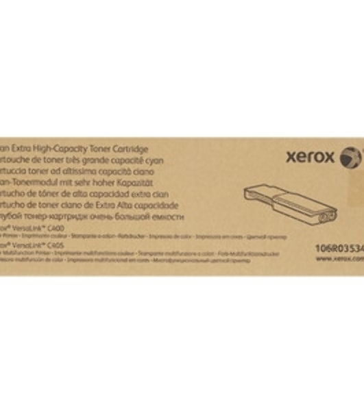 Картридж лазерный Xerox 106R03534 голубой для VersaLink C400/C405 8000 стр. (Channels)