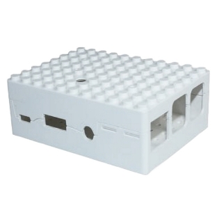 Корпус ACD RA181 белый для микрокомпьютера Raspberry Pi 3 White ABS Plastic Building Block case for Raspberry Pi 3