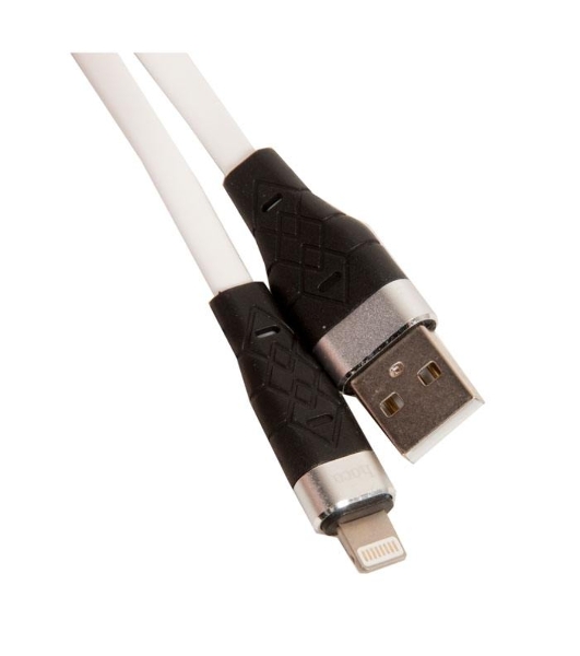 Кабель USB HOCO X53 Angel для Lightning, 2.4А, длина 1.0м, белый