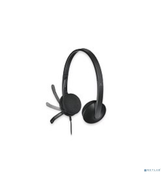Гарнитура Logitech H340 чёрный, проводная, USB