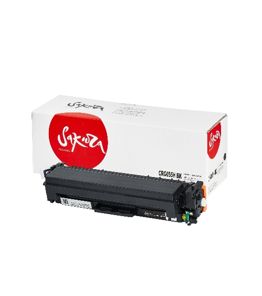 Картридж лазерный Sakura 055HBK (3020C002) для Canon MF742/MF746CX/MF744CDW/LBP664CX/LBP663CDW/400M454DN/400M454DW/400M479DW/400M479FDN/400M479FDW, черный, 7600 к. (чип без счетчика копий)