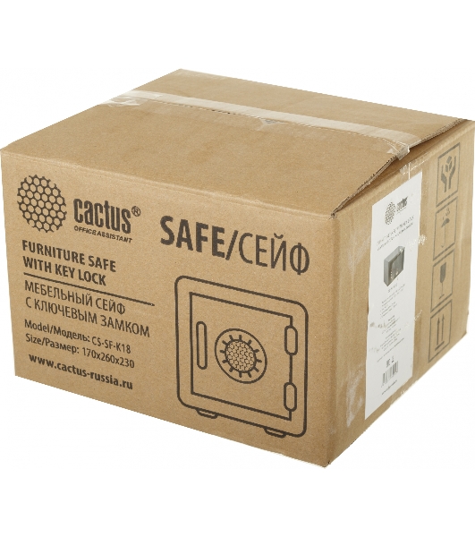 Сейф мебельный Cactus CS-SF-K18 170x260x230 мм ключевой