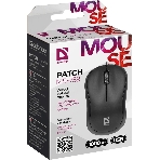 Мышь проводная Defender Patch MS-759 черный, 1000 dpi, USB, кнопки - 3, фото29