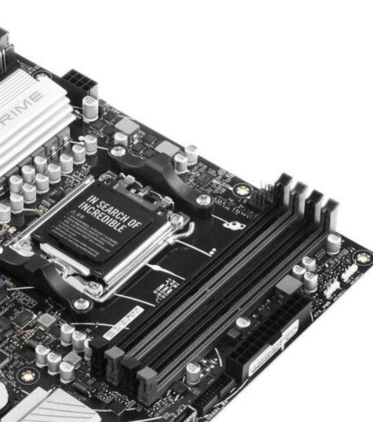 Материнская плата ASUS PRIME B650M-A WIFI II, AM5, AMD B650, 4xDDR5, 4xSATA, 2xM.2, 1xPCI-E 4.0 x16, 2xPCI-E 4.0 x1, 1xHDMI, 1xDP, 1xVGA, 1x 2.5Gb LAN, 2xUSB-A 3.2 Gen 2, 2xUSB-A 3.2 Gen 1, 4xUSB-A 2.0, 3x3.5 мм, 7.1, Micro-ATX