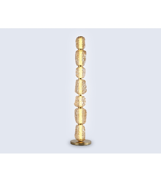 Светильник Ambrella light LH30112 SB/TI бронза/янтарь 35W 3000K D260*1325
