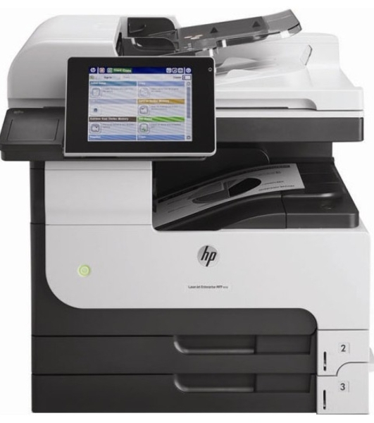 МФУ лазерное HP LaserJet Enterprise MFP M725dn (CF066A), A3, ч/б, печ. до 41 стр/мин., скан. до 50 стр/мин., 1200 x 1200 dpi (печать) 600x600dpi (скан.), USB, RJ-45, Air Print