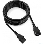 Кабель питания сист.блок-монитор Cablexpert PC-189-1-5M, 5м, C13-C14, 3x1кв.мм., черный, с заземлением, фото7