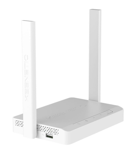 Интернет-центр Keenetic Extra (KN-1714) с Mesh Wi-Fi 5 AC1200, 4-портовым Smart-коммутатором и портом USB
