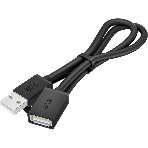 Удлинитель Greenconnect GCR-55069 1.0m USB 2.0 AM/AF, черный, фото 1