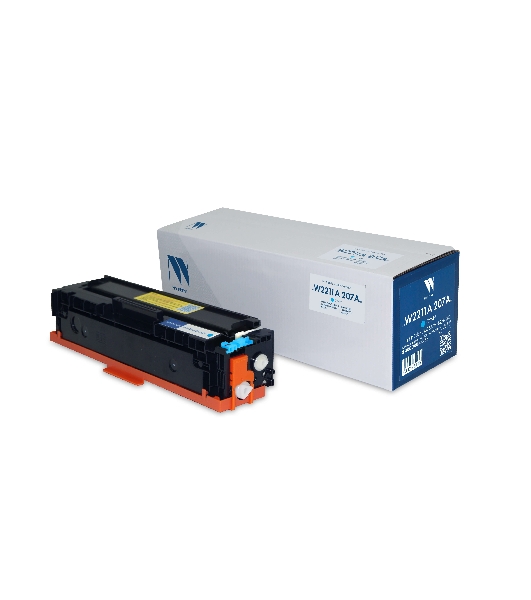 Картридж лазерный NVPrint совместимый NV-W2211A 207A Голубой (БЕЗ ЧИПА) для HP Color LaserJet M255/M282/M283 (1250k)
