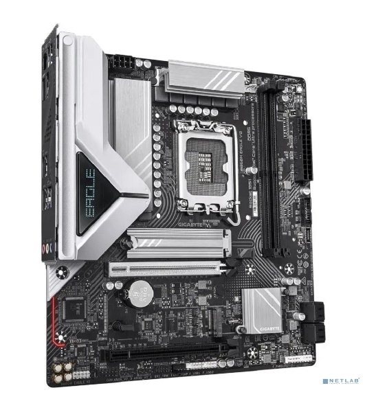 Материнская плата Gigabyte B860M EAGLE V2, LGA1851, Intel B860, 2xDDR5, 4xSATA, 2xM.2, 1xPCIe 5.0 x16, 1xPCIe 4.0 x4, 1xDP, 1xHDMI, 1x2.5Gb LAN, 3xUSB-A 5Gbps, 7xUSB-A 2.0, 1xUSB-C 5Gbps, 3x3.5 мм, 7.1, mATX