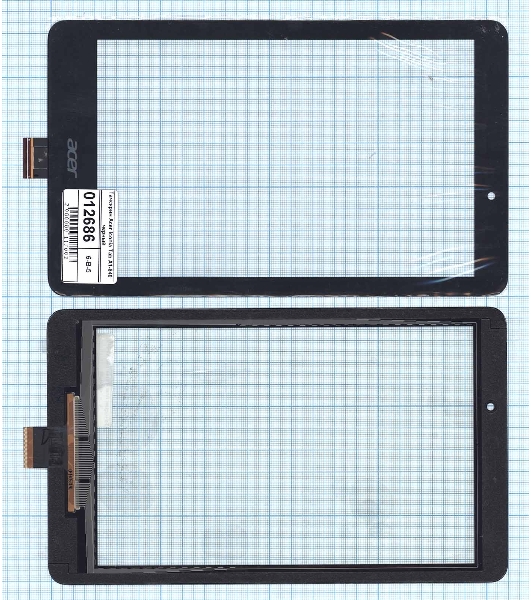 Сенсорное стекло (тачскрин) для Acer Iconia Tab A1-840 A1-841. черное