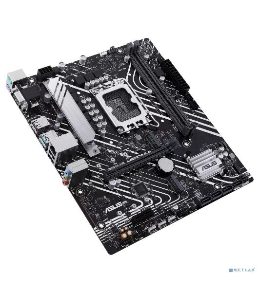 Материнская плата ASUS PRIME H610M-A-CSM, LGA 1700, Intel H610, 2xDDR5, 4xSATA, 2xM.2 PCIe 3.0 (x2, x4), 1xPCIe 4.0 x16, 1xPCIe x1, 1xHDMI, 1xDP, 1xVGA, 2xUSB-A 3.2 Gen 2, 4xUSB-A 2.0, 1x 1Gb LAN, 3x3.5 мм, 7.1, mATX