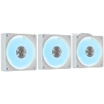 Вентилятор для корпуса Lian-Li Uni Fan CL Wireless 120 ARGB 124х120x28 белый 4-pin 29.8дБ (упак.:3шт) (G99.12CL1W3W.R0) Ret, фото7