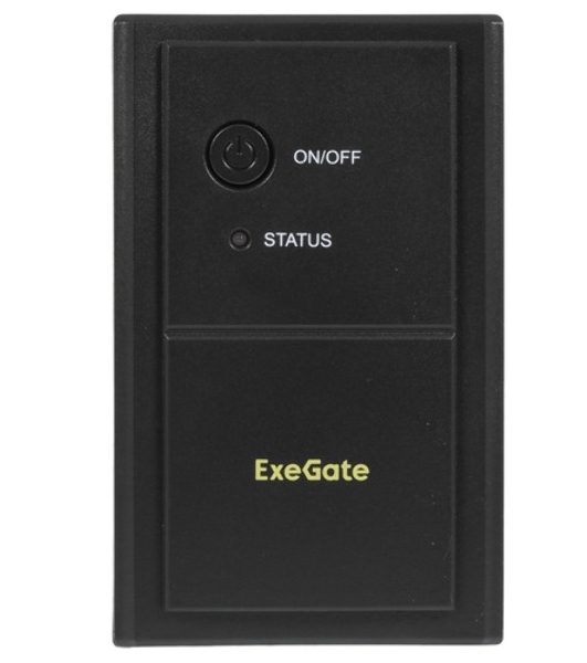 Источник бесперебойного питания ExeGate SpecialPro UNB-600.LED.AVR.EURO 600VA/360W, LED, AVR, 2 евророзетки, черный