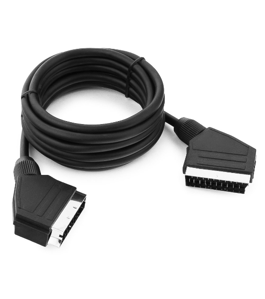 Кабель аудио/видео Gembird CCV-518, SCART/SCART, 21pin, 3м