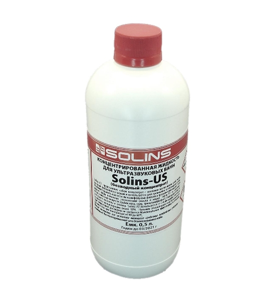 Концентрат для ультразвуковых ванн Solins - US 0,5 л