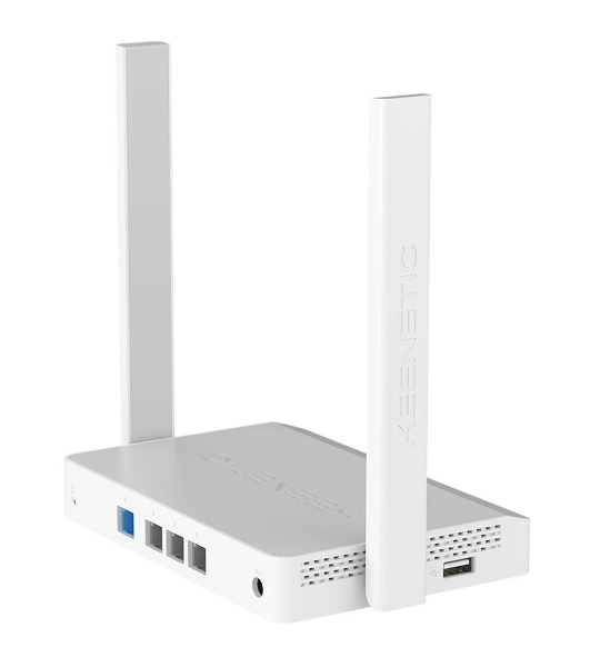 Интернет-центр Keenetic Extra (KN-1714) с Mesh Wi-Fi 5 AC1200, 4-портовым Smart-коммутатором и портом USB
