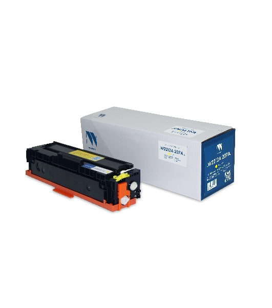 Картридж лазерный NVPrint совместимый NV-W2212A 207A Yellow (БЕЗ ЧИПА) для HP Color LaserJet M255/M282/M283 (1250k)