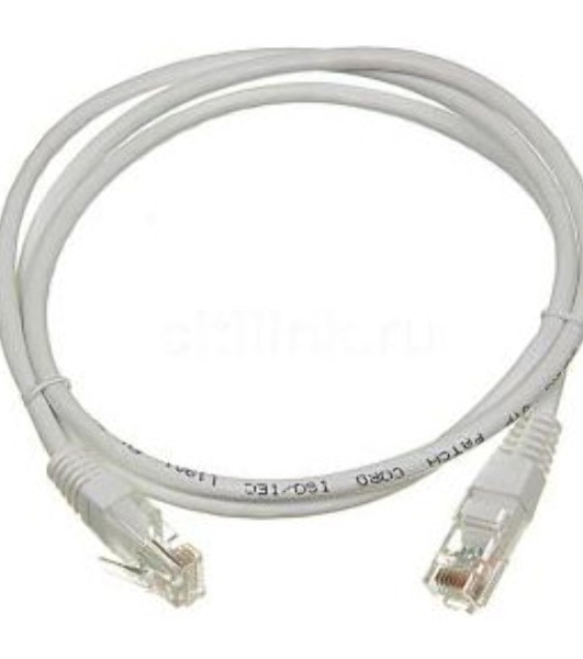 Патч-корд LANMASTER TWT-45-45-0.5/S-GY 10 PCS 0.5м FTP Cat 5e серый